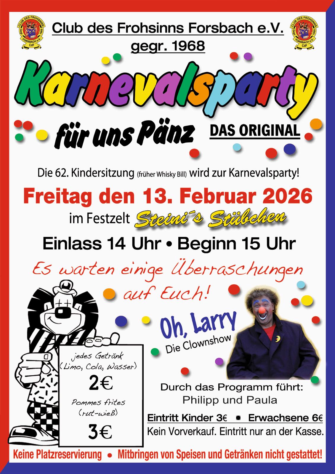 Kindersitzung 2026