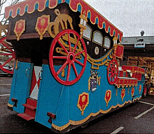 Kutsche - Seitenansicht hinten